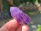 Polished Smokey Amethyst Window Crystals x 24 From Akansobe, Madagascar - Toprock Gemstones and Minerals 
