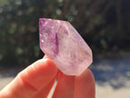 Polished Smokey Amethyst Window Crystals x 24 From Akansobe, Madagascar - Toprock Gemstones and Minerals 