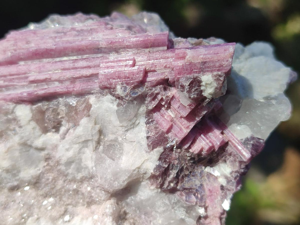 Natural Pink Rubellite Tourmaline Specimens x 4 From Karibib, Namibia - Toprock Gemstones and Minerals 