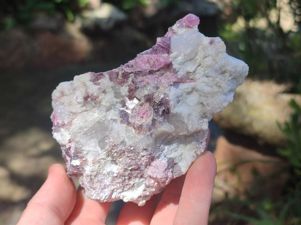 Natural Pink Rubellite Tourmaline Specimens x 4 From Karibib, Namibia - Toprock Gemstones and Minerals 