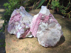 Natural Pink Rubellite Tourmaline Specimens x 4 From Karibib, Namibia - Toprock Gemstones and Minerals 