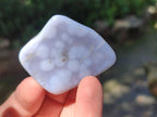Polished Blue Lace Agate Free Forms x 20 From Nsanje, Malawi - Toprock Gemstones and Minerals 