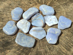 Polished Blue Lace Agate Free Forms x 20 From Nsanje, Malawi - Toprock Gemstones and Minerals 