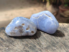 Polished Blue Lace Agate Free Forms x 20 From Nsanje, Malawi - Toprock Gemstones and Minerals 