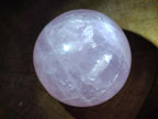 Polished Gemmy Star Rose Quartz Spheres x 2 From Madagascar - Toprock Gemstones and Minerals 