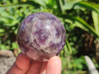 Polished Lepidolite Spheres x 6 From Ambatondrazaka, Madagascar - Toprock Gemstones and Minerals 