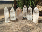 Polished Clear Quartz Display Crystals x 6 From Madagascar - Toprock Gemstones and Minerals 