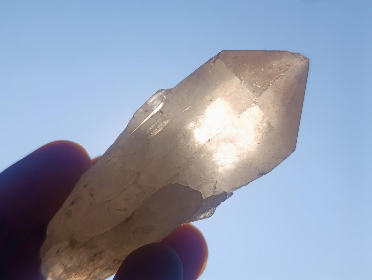 Natural Smokey Candle Quartz Crystals x 35 From Zimbabwe - Toprock Gemstones and Minerals 