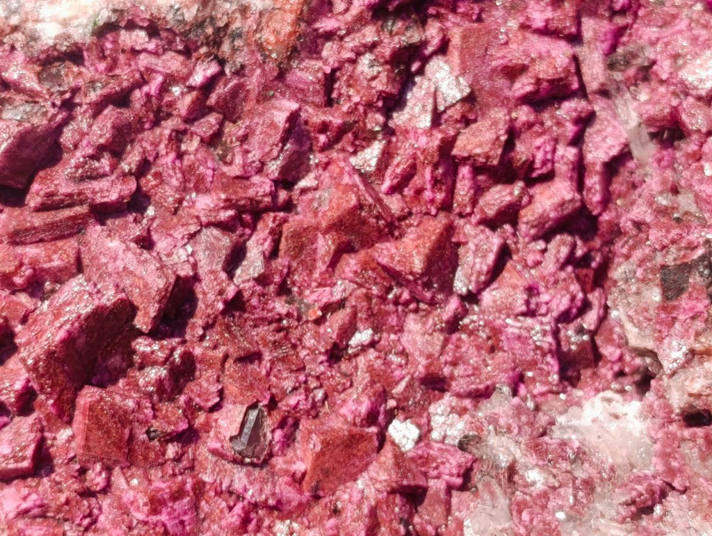 Natural Dark Pink Salrose Cobaltoan Dolomite Specimens x 2 From Kakanda, Congo - Toprock Gemstones and Minerals 