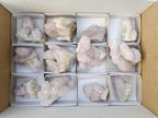 Natural Lilac Amethyst Spirit Quartz Clusters and Crystals x 12 From Boekenhouthoek, South Africa - Toprock Gemstones and Minerals 