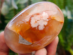 Polished Flower Agate Palm Stones x 12 From Antsahalova, Madagascar - Toprock Gemstones and Minerals 