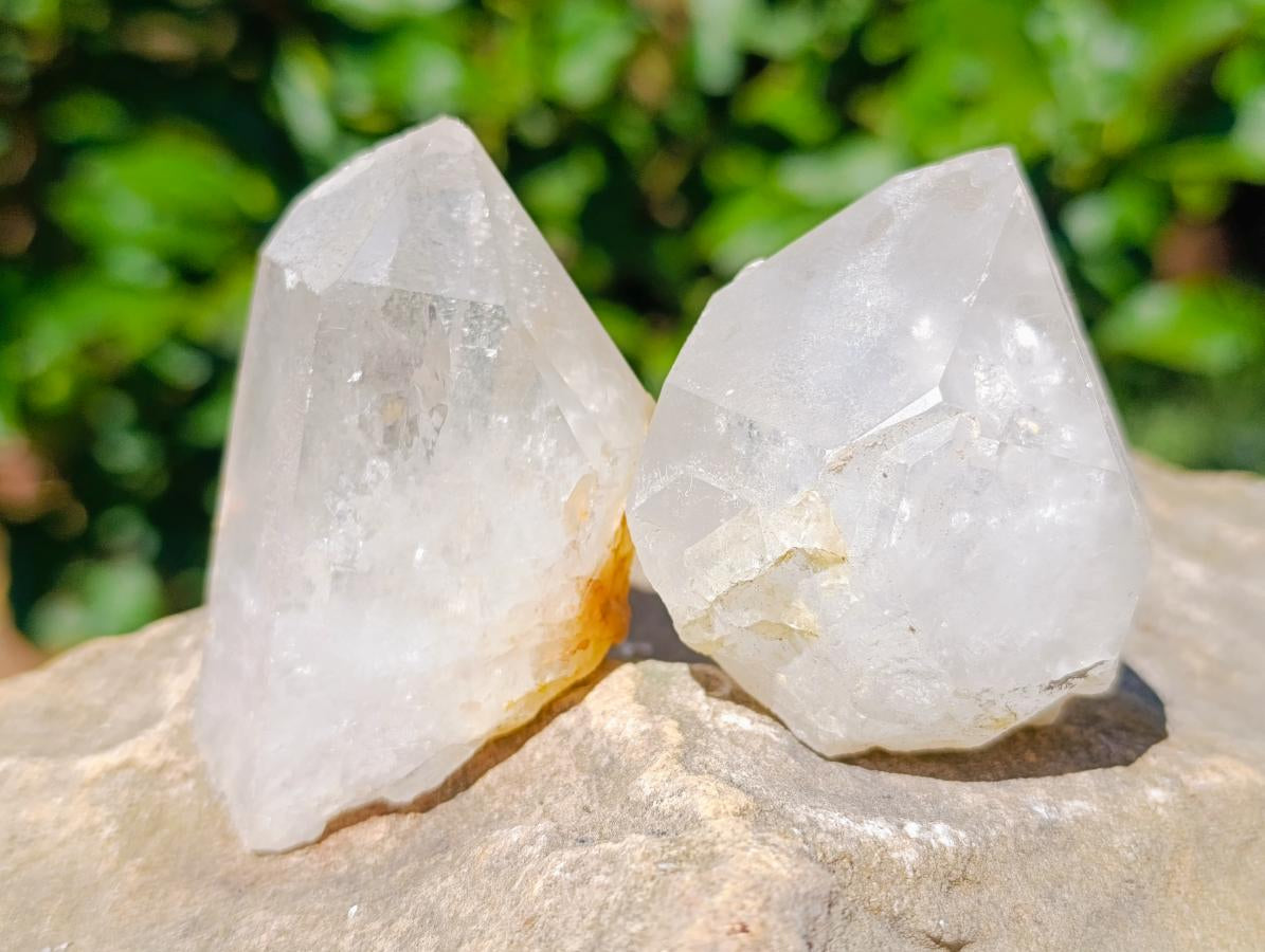 Natural Mpika Clear Quarts Crystals x 35 From Mpika, Zambia - Toprock Gemstones and Minerals 