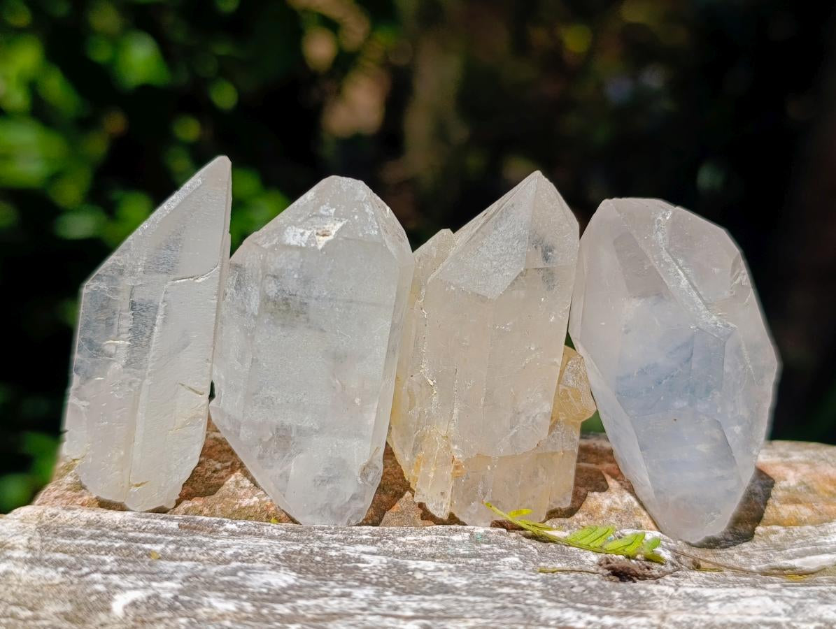 Natural Mpika Clear Quarts Crystals x 35 From Mpika, Zambia - Toprock Gemstones and Minerals 