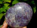 Polished Lepidolite Hearts x 6 From Ambatondrazaka, Madagascar - Toprock Gemstones and Minerals 