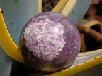Polished Lepidolite Spheres x 2 From Ambatondrazaka, Madagascar - Toprock Gemstones and Minerals 