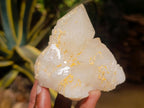 Natural Cascading Etched Candle Quartz Clusters x 6 From Antsirabe, Madagascar - Toprock Gemstones and Minerals 