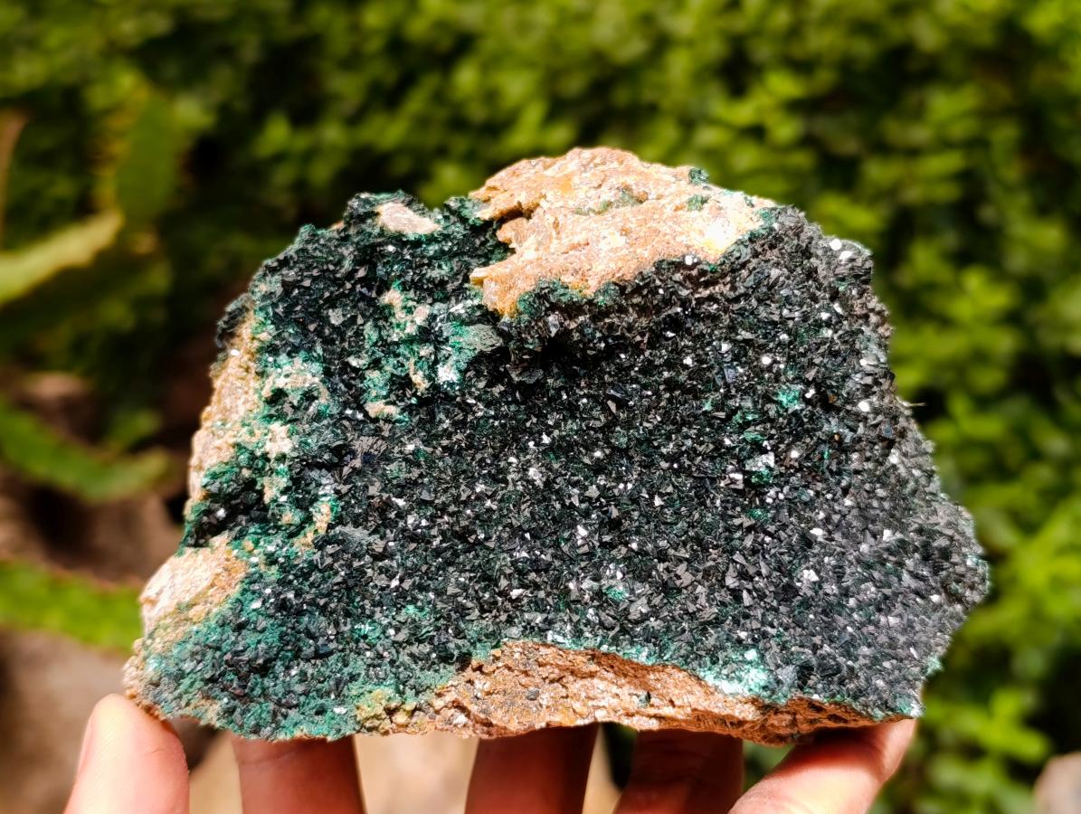 Natural Crystalline Malachite Specimens x 2 From Tenke Fungurume, Congo - Toprock Gemstones and Minerals 