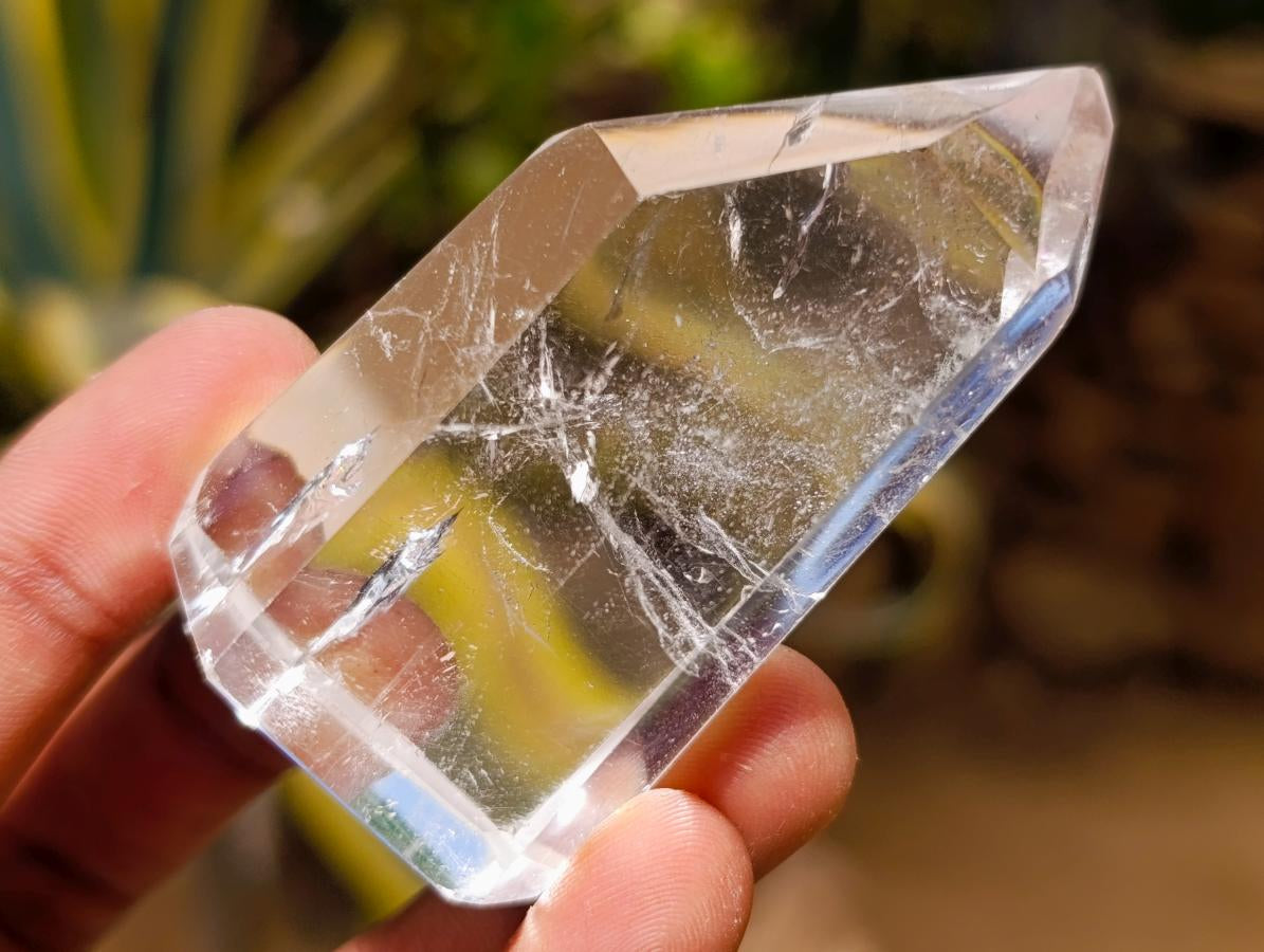 Polished Clear Quartz Display Crystals x 12 From Madagascar - Toprock Gemstones and Minerals 