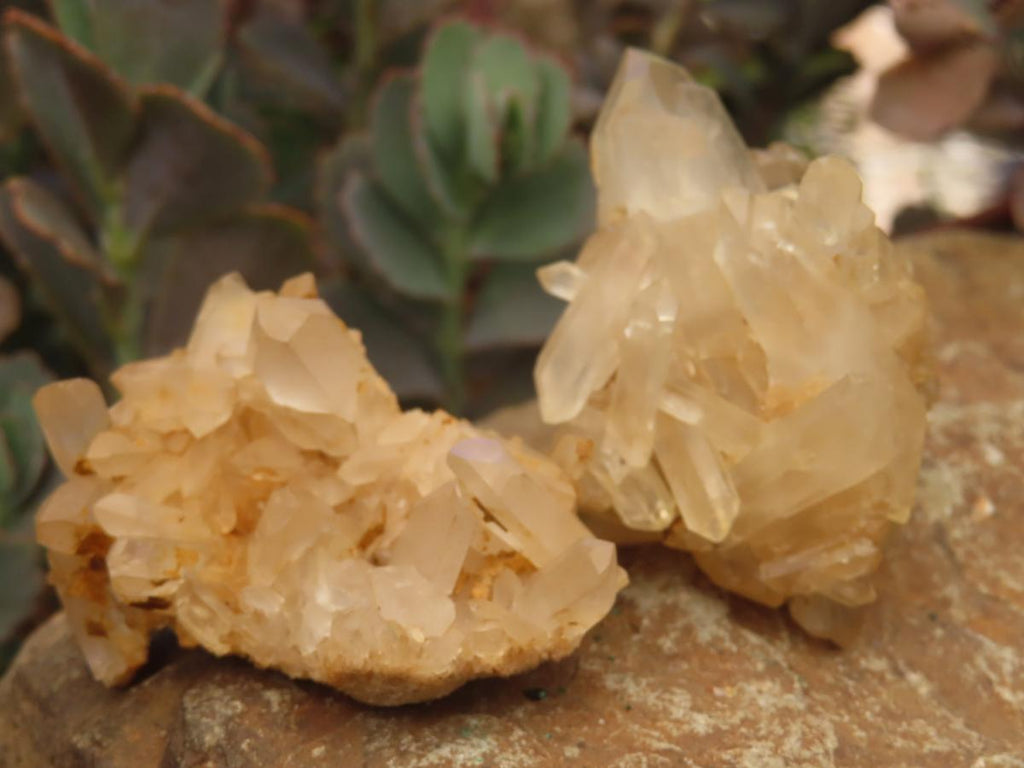 Natural Mixed Quartz Crystal Clusters x 35 From Madagascar - Toprock Gemstones and Minerals 