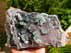 Natural Drusy Coated Ball Malachite Specimen x 1 From Lupoto Mine, Congo - Toprock Gemstones and Minerals 