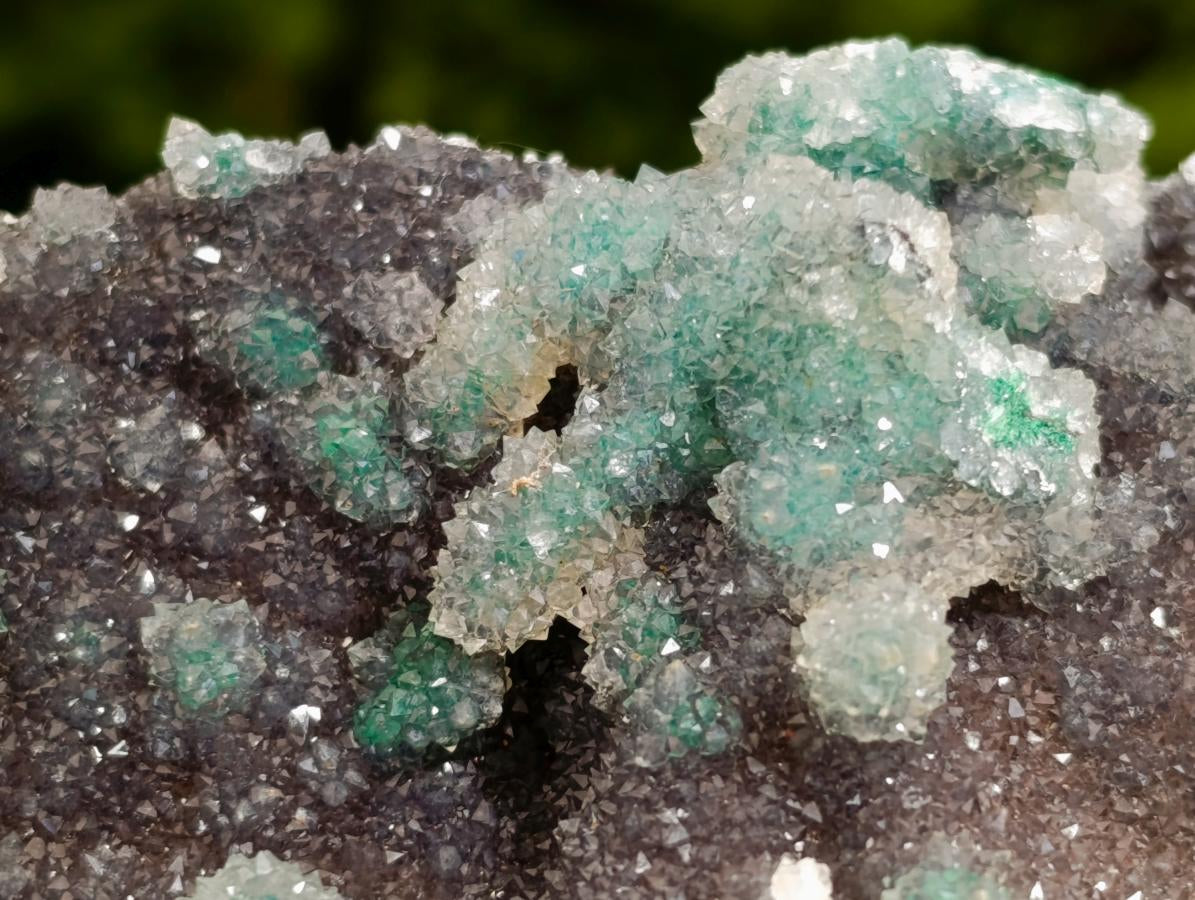 Natural Drusy Coated Ball Malachite Specimen x 1 From Lupoto Mine, Congo - Toprock Gemstones and Minerals 