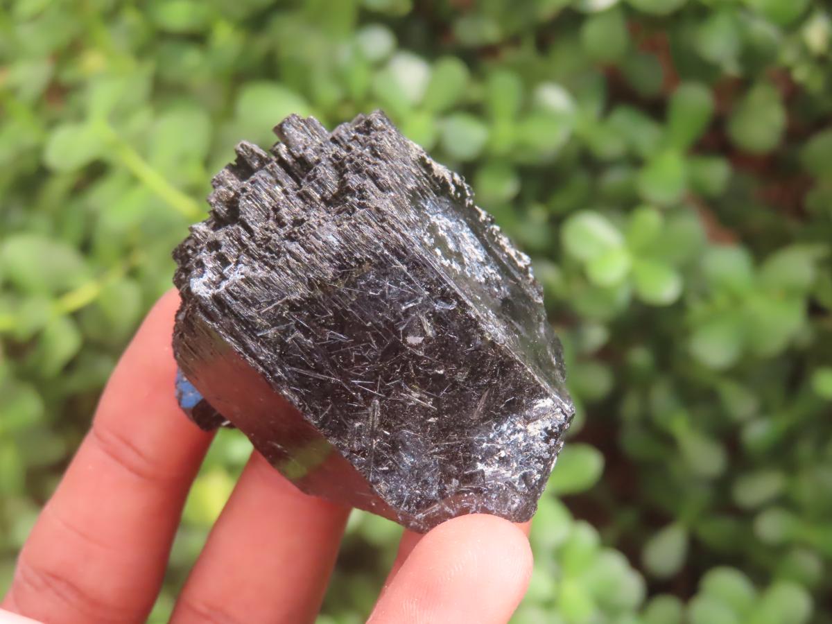 Natural Schorl Black Tourmaline with Associated Minerals x 7 From Erongo, Namibia - Toprock Gemstones and Minerals 