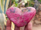 Polished Rhodonite Free Forms x 4 From Rhusinga, Zimbabwe - Toprock Gemstones and Minerals 