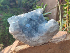 Natural Large Blue Celestite Specimen x 1 From Sakoany, Madagascar - Toprock Gemstones and Minerals 