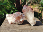 Natural Red Hematoid Quartz Crystal Clusters x 6 From Karoi, Zimbabwe - Toprock Gemstones and Minerals 