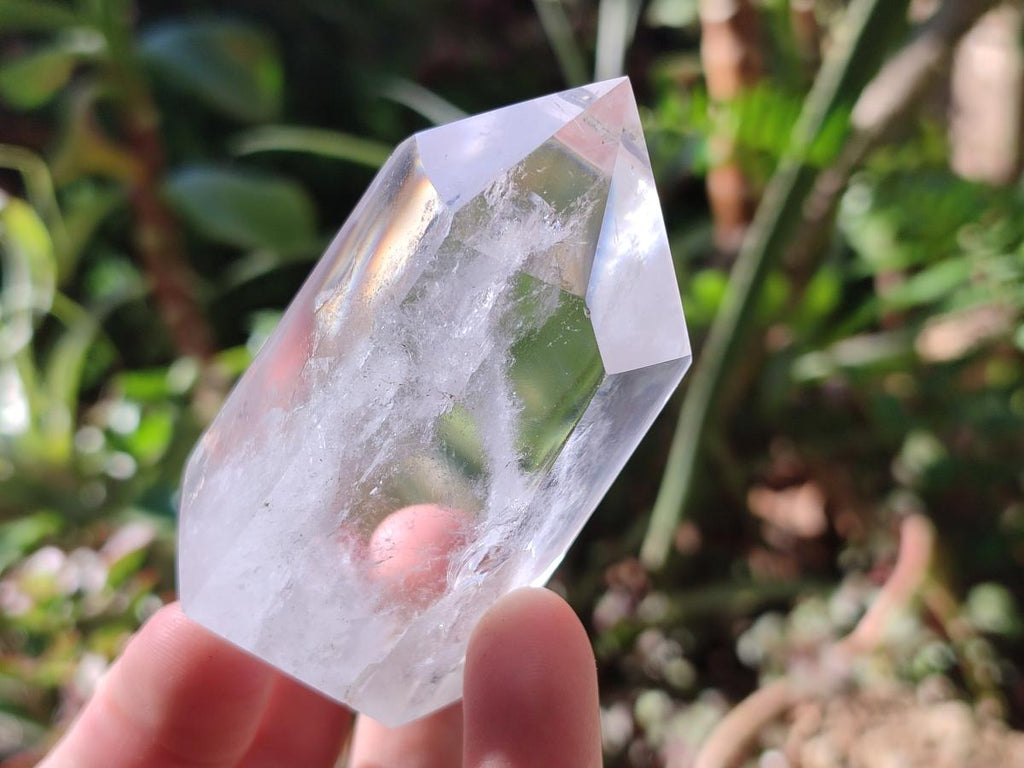 Polished Wispy Quartz Display Crystals x 6 From Madagascar - Toprock Gemstones and Minerals 