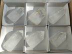 Polished Wispy Quartz Display Crystals x 6 From Madagascar - Toprock Gemstones and Minerals 