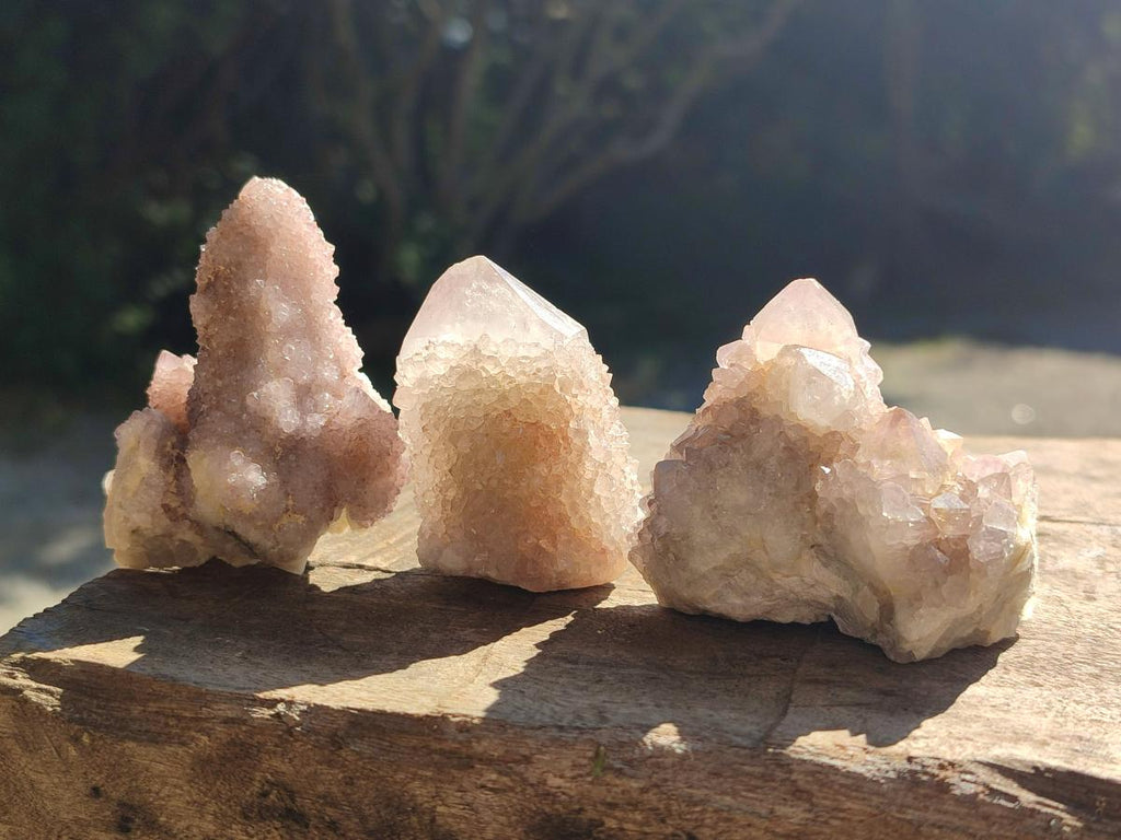 Natural Mixed Spirit Quartz Crystals And Clusters x 40 From Boekenhouthoek, South Africa - Toprock Gemstones and Minerals 
