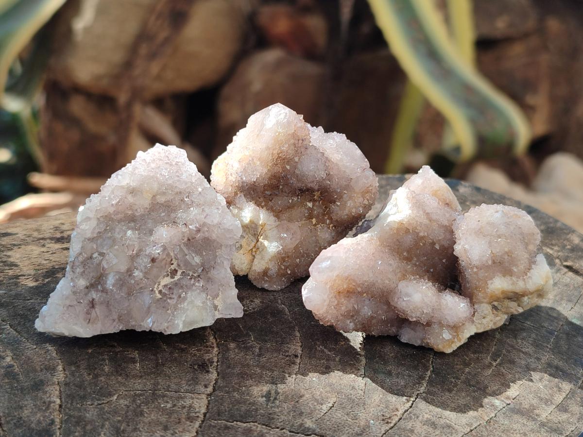 Natural Mixed Spirit Quartz Crystals And Clusters x 40 From Boekenhouthoek, South Africa - Toprock Gemstones and Minerals 