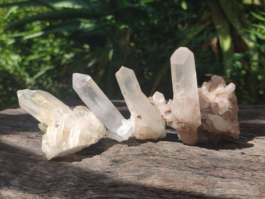Natural Clear Quartz Cluster x 24 From Madagascar - Toprock Gemstones and Minerals 