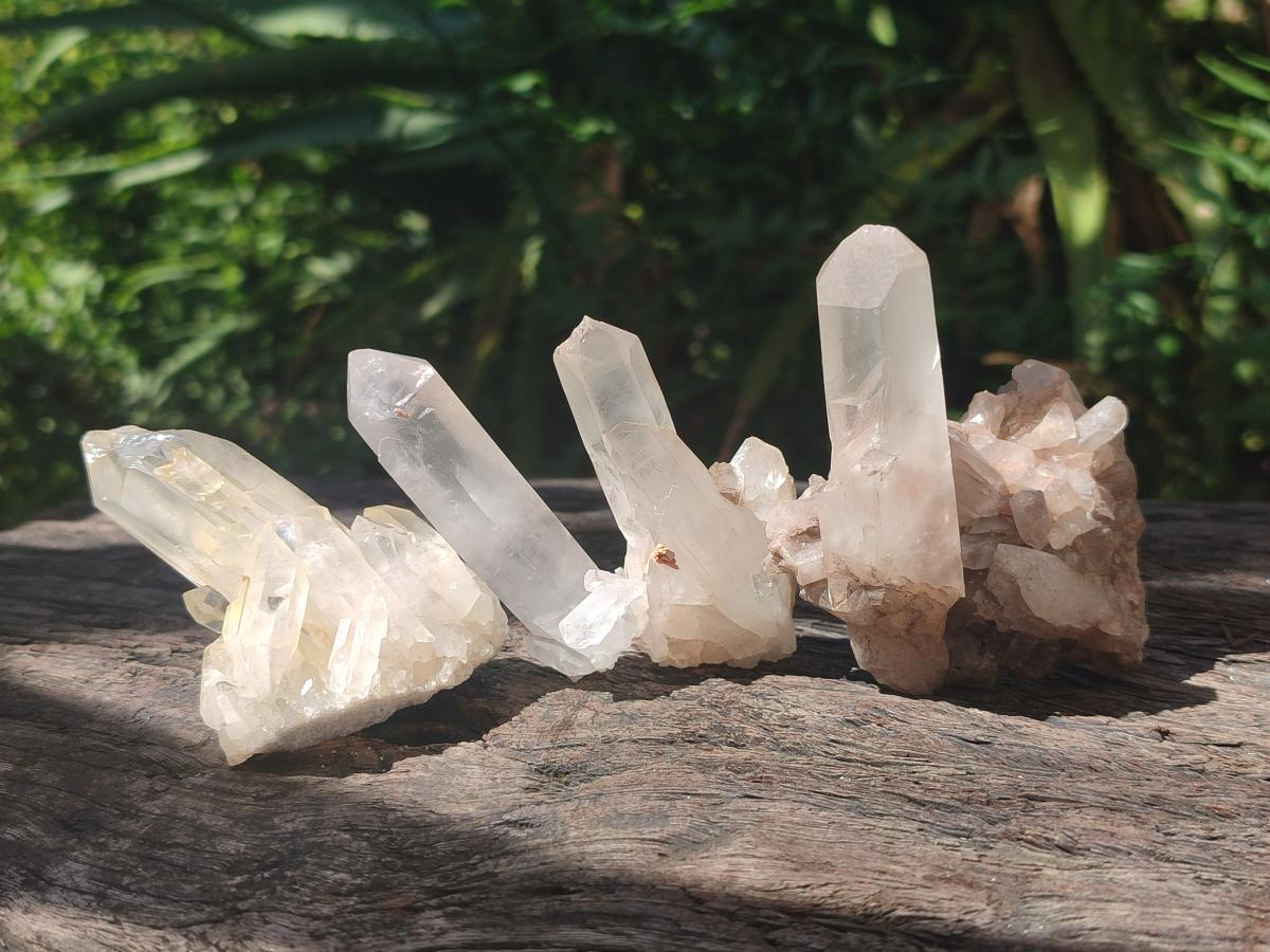 Natural Clear Quartz Cluster x 24 From Madagascar - Toprock Gemstones and Minerals 