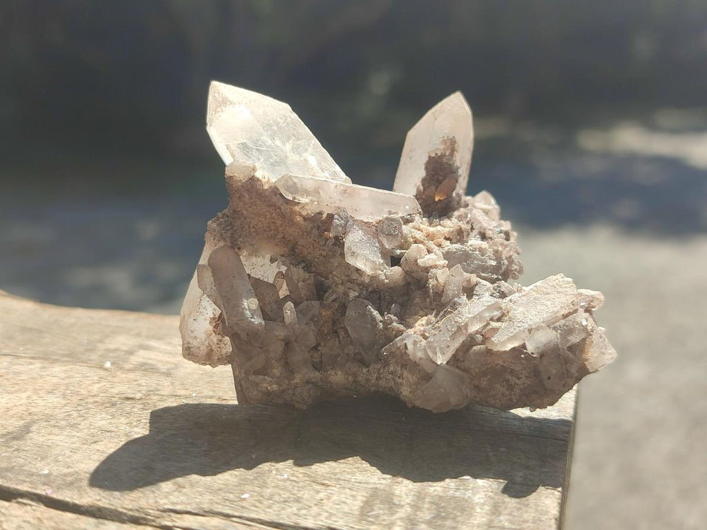 Natural Clear Quartz Cluster x 24 From Madagascar - Toprock Gemstones and Minerals 