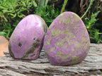 Polished Stichtite Standing Display Pieces x 2 From Barberton, South Africa - Toprock Gemstones and Minerals 