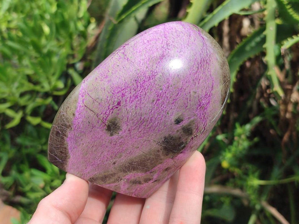 Polished Stichtite Standing Display Pieces x 2 From Barberton, South Africa - Toprock Gemstones and Minerals 
