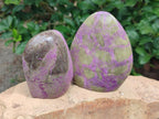 Polished Stichtite Standing Display Pieces x 2 From Barberton, South Africa - Toprock Gemstones and Minerals 