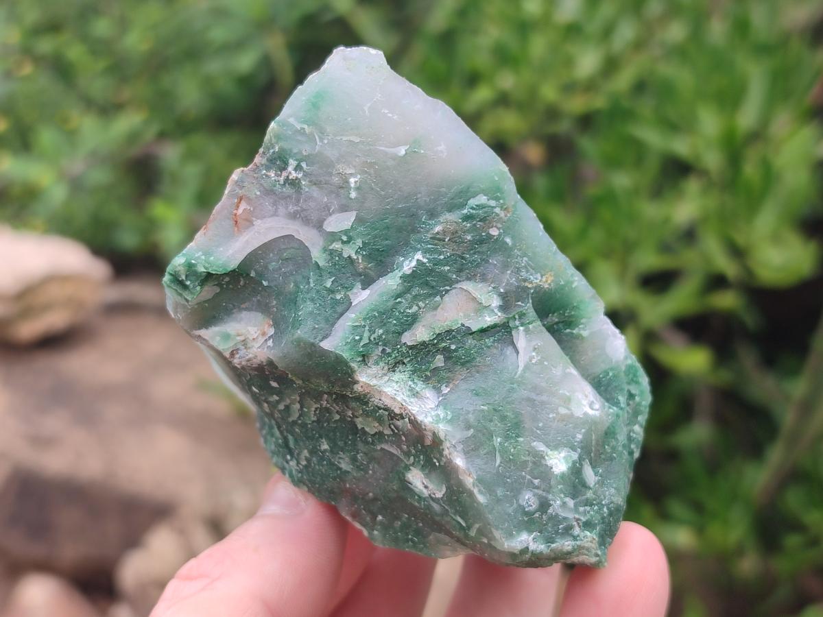 Natural Swazi Jade Cobbed Specimens x 13 From Swaziland - Toprock Gemstones and Minerals 