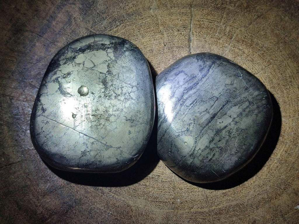 Polished XL Basalt Pharaoh Stone Galet Free Forms x 12 From Iron Duke Mine, Zimbabwe - Toprock Gemstones and Minerals 