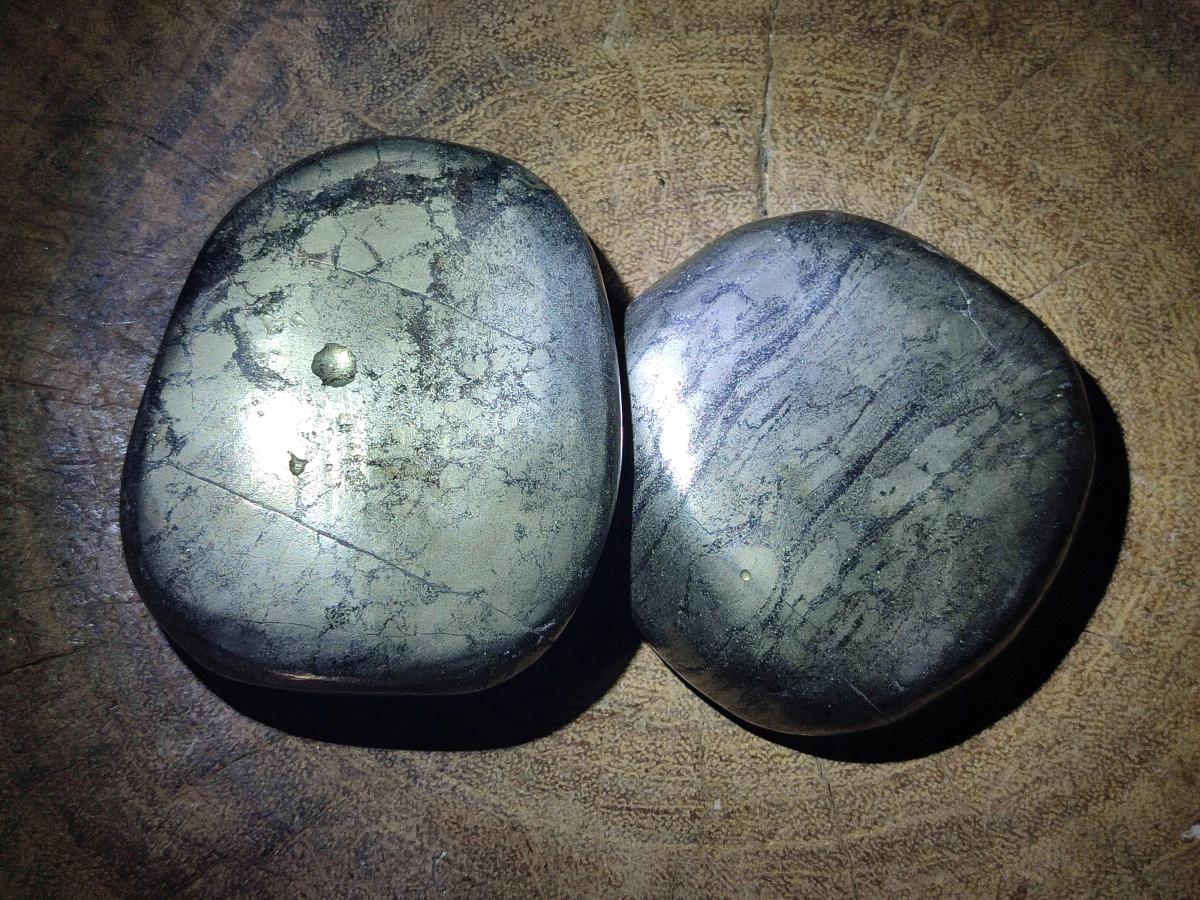 Polished XL Basalt Pharaoh Stone Galet Free Forms x 12 From Iron Duke Mine, Zimbabwe - Toprock Gemstones and Minerals 