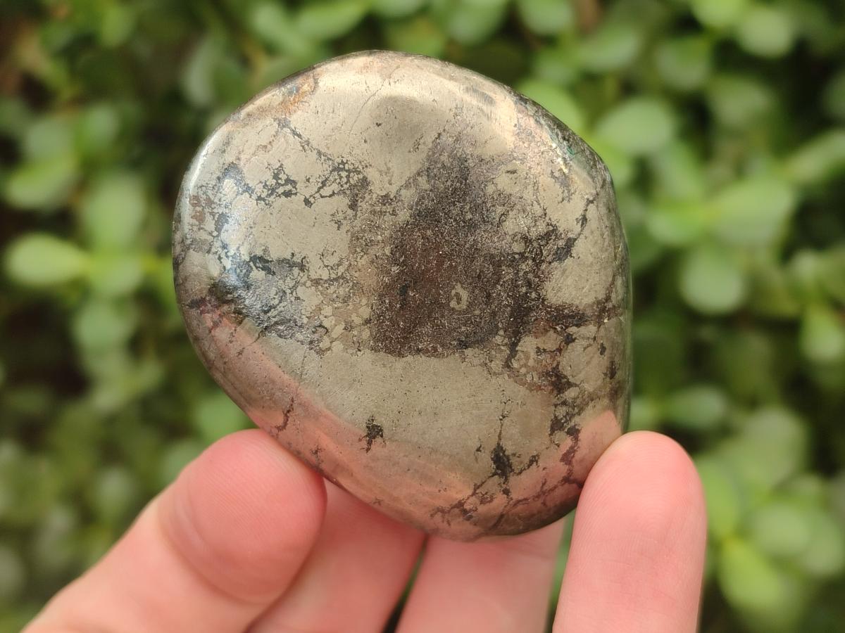 Polished XL Basalt Pharaoh Stone Galet Free Forms x 12 From Iron Duke Mine, Zimbabwe - Toprock Gemstones and Minerals 