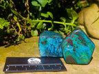 Polished Shattuckite Free Forms x 12 From Kaokoveld, Namibia - Toprock Gemstones and Minerals 