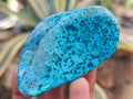 Polished Shattuckite Free Forms x 12 From Kaokoveld, Namibia - Toprock Gemstones and Minerals 