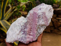 Natural Large Pink Rubellite Tourmaline Specimens x 2 From Karibib, Namibia - Toprock Gemstones and Minerals 
