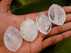 Polished Rock Crystal Quartz "Angel Tears" Free Forms x 35 From Madagascar - Toprock Gemstones and Minerals 