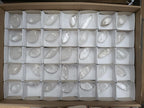 Polished Rock Crystal Quartz "Angel Tears" Free Forms x 35 From Madagascar - Toprock Gemstones and Minerals 