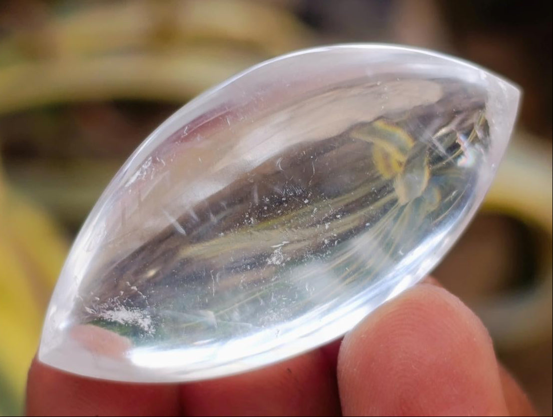 Polished Rock Crystal Quartz "Angel Tears" Free Forms x 35 From Madagascar - Toprock Gemstones and Minerals 