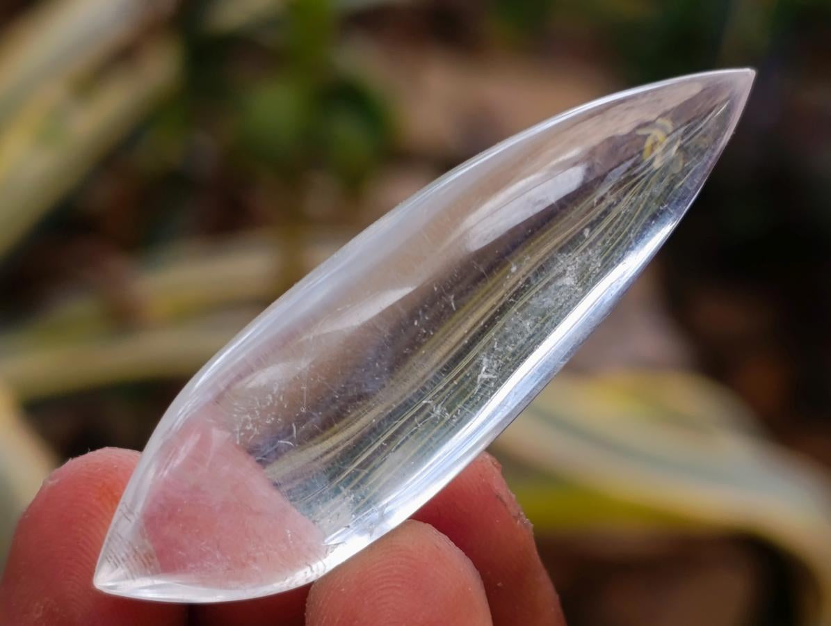 Polished Rock Crystal Quartz "Angel Tears" Free Forms x 35 From Madagascar - Toprock Gemstones and Minerals 